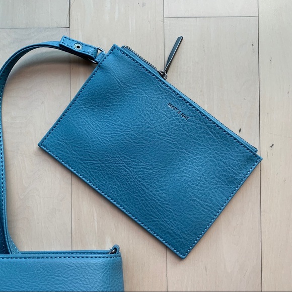 Matt & Nat Lesada Tote Blue Vegan Bag - Picture 4 of 8